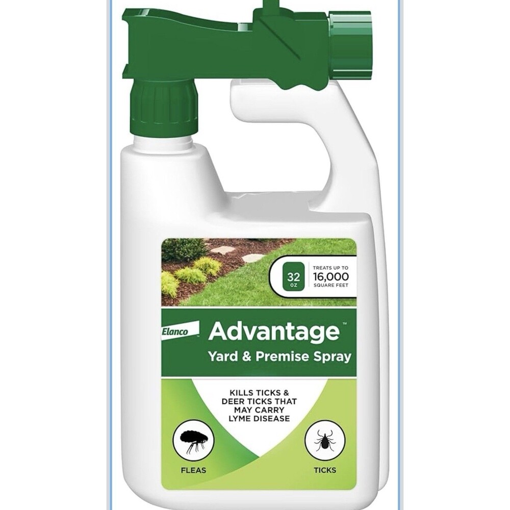 Advantage Yard & Premise Spray Kills Fleas & Ticks & More 32 oz. Free Shipping